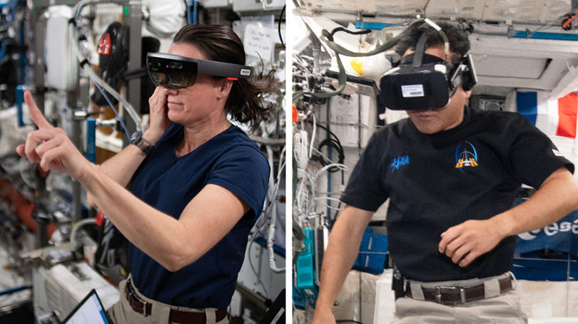 宇航员如何在国际空间站上使用 VR 和 AR